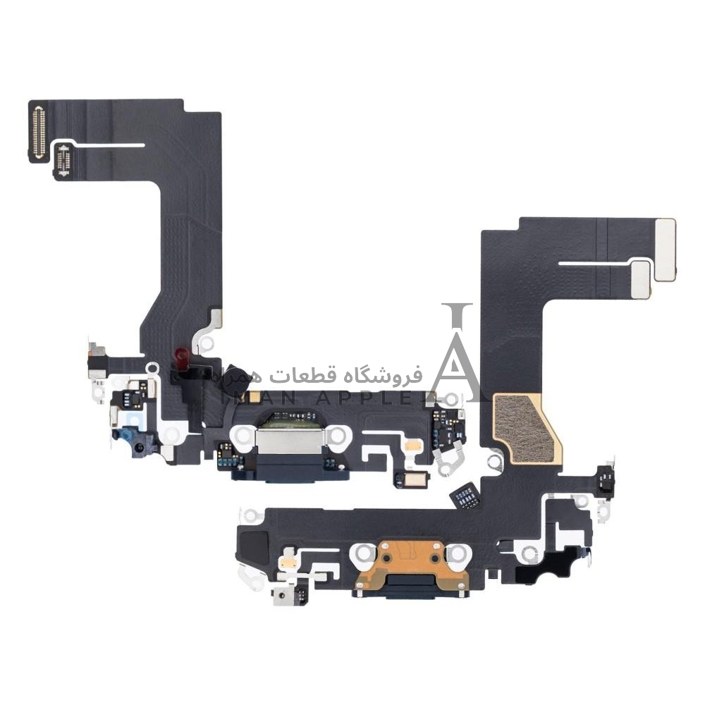 فلت شارژ سری‌های اپل آیفون 13mini از فروشگاه قطعات همراه ایمان اپل، مناسب برای تعمیر و تعویض قطعات آسیب‌دیده.