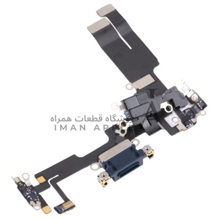 فلت شارژ سری‌های اپل آیفون 14 از فروشگاه قطعات همراه ایمان اپل، مناسب برای تعمیر و تعویض قطعات آسیب‌دیده.