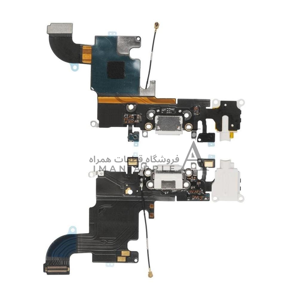 فلت شارژ سری‌های اپل آیفون 6s از فروشگاه قطعات همراه ایمان اپل، مناسب برای تعمیر و تعویض قطعات آسیب‌دیده.