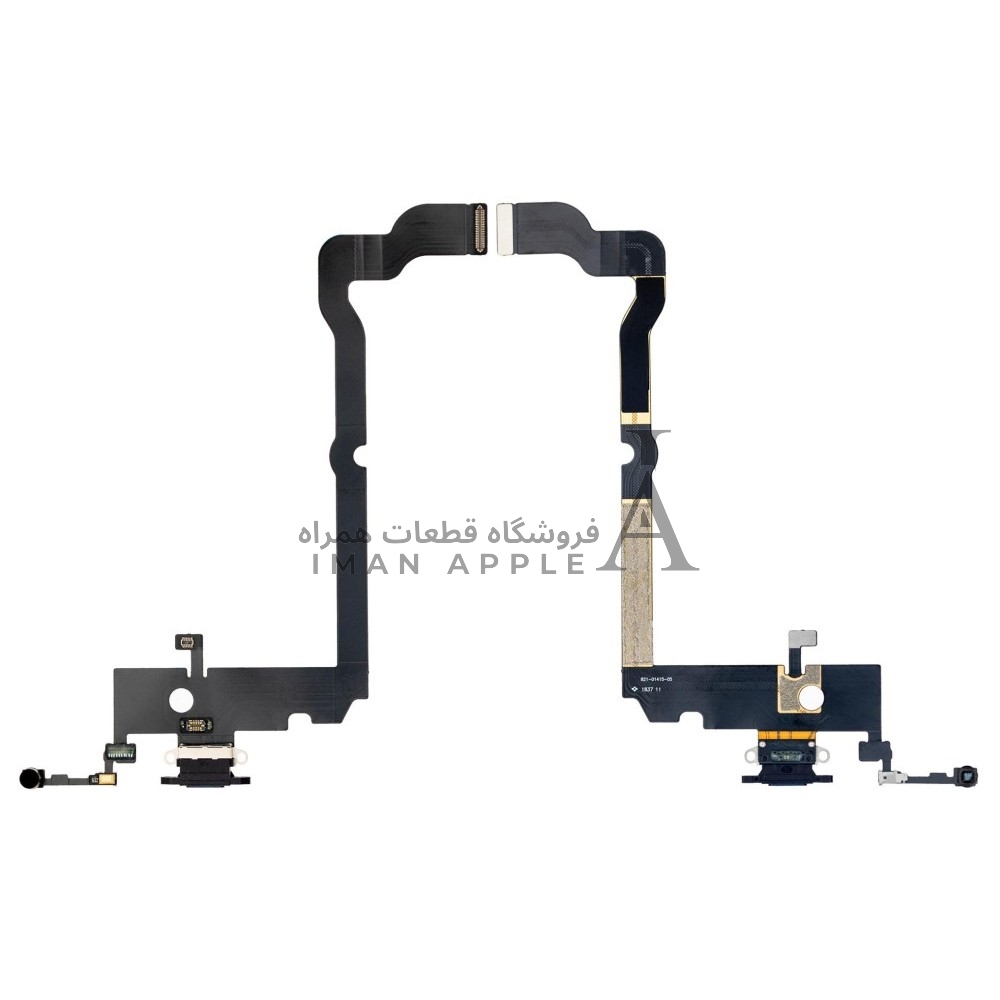 فلت شارژ سری‌های اپل آیفون XS MAX از فروشگاه قطعات همراه ایمان اپل، مناسب برای تعمیر و تعویض قطعات آسیب‌دیده.