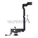 فلت شارژ سری‌های اپل آیفون XS MAX از فروشگاه قطعات همراه ایمان اپل، مناسب برای تعمیر و تعویض قطعات آسیب‌دیده.
