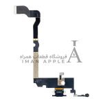 فلت شارژ سری‌های اپل آیفون XS MAX از فروشگاه قطعات همراه ایمان اپل، مناسب برای تعمیر و تعویض قطعات آسیب‌دیده.