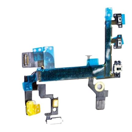 فلت پاور سری‌های اپل آیفون از فروشگاه قطعات همراه ایمان اپل، مناسب برای تعمیر و تعویض کلید پاور دستگاه.