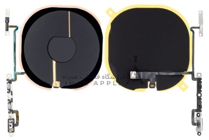 فلت پاور سری‌های اپل آیفون از فروشگاه قطعات همراه ایمان اپل، مناسب برای تعمیر و تعویض کلید پاور دستگاه.